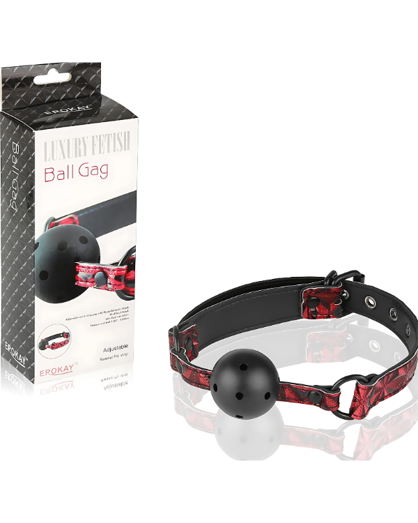 Mordaza Con Respiradera Fetish Luxury
