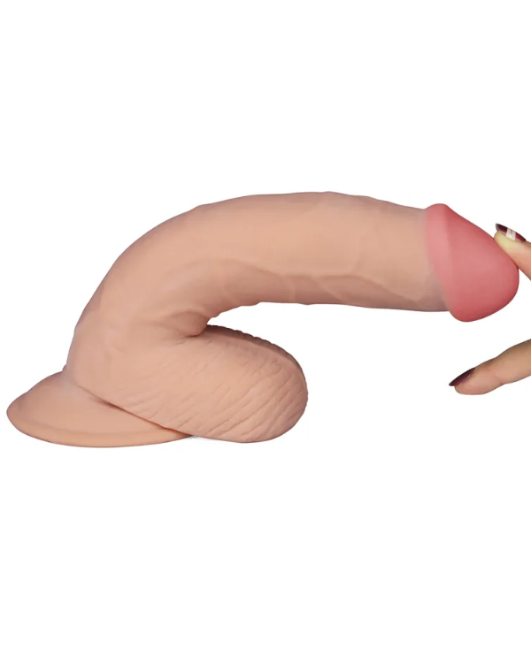 Dildo Realístico Vibrador Con Control Remoto 20 x 4,3 CM