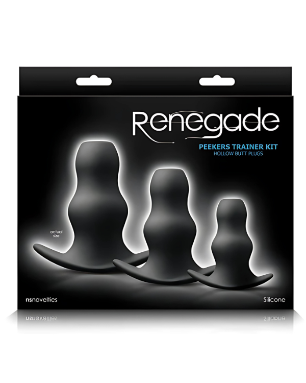 Kit De Plugs Anales Huecos De Silicona