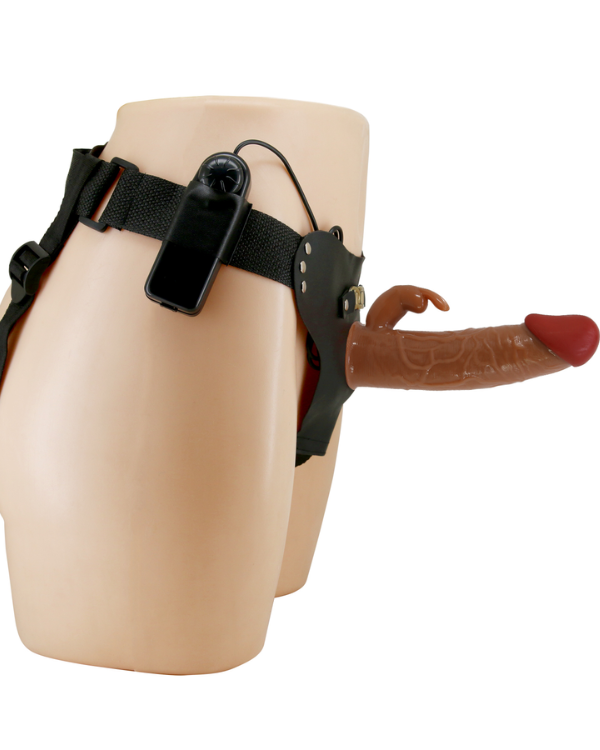 Prótesis Vibradora Con Estimulador de Clítoris