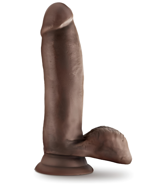 Consolador Realístico Chocolate 17,7 x 4,4 CM