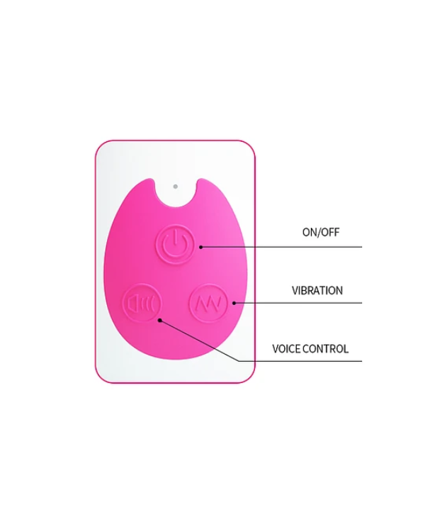 Vibrador Conejo Control Por Voz