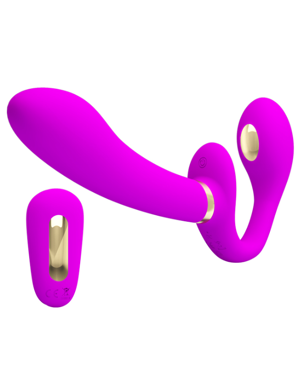 Arnes Doble Vibrador Electra