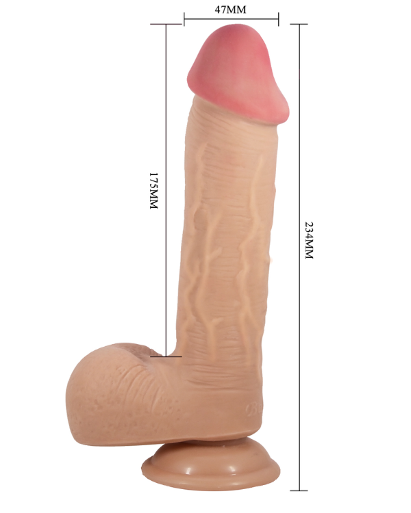 Dildo Real Feel Pasión Intensa 23 x 4,7 CM Emeka