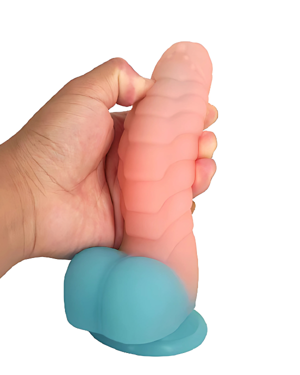 Dildo Texturizado Luminoso 17,5 x 4,5 CM