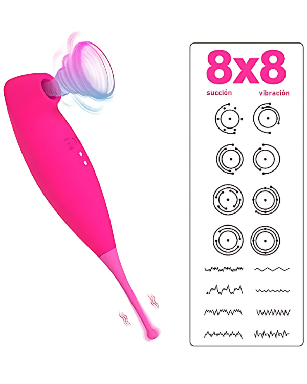 Succionador y Vibrador 2 en 1