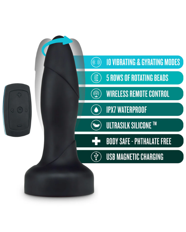 Plug Anal Adventures Con Control Remoto