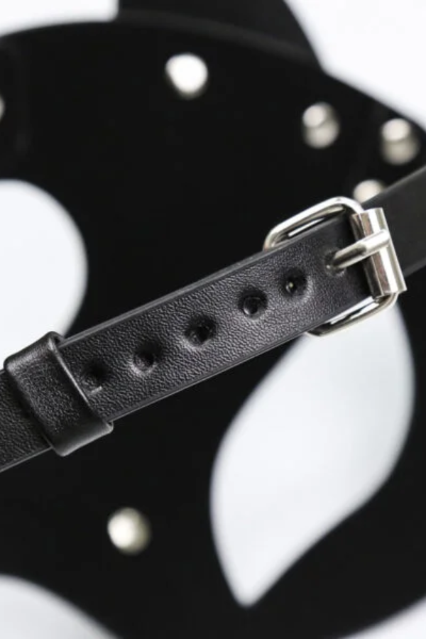 Máscara Gato Negra – Seducción y Misterio