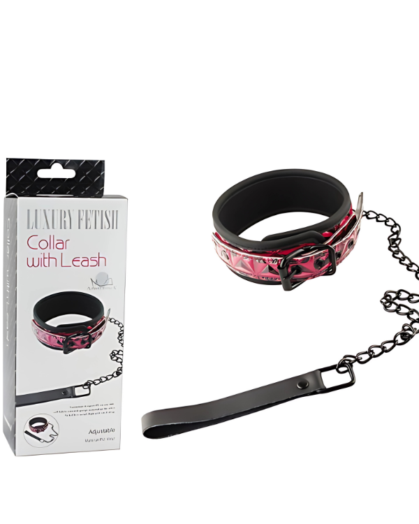 Collar Con Correa Fetish Luxury