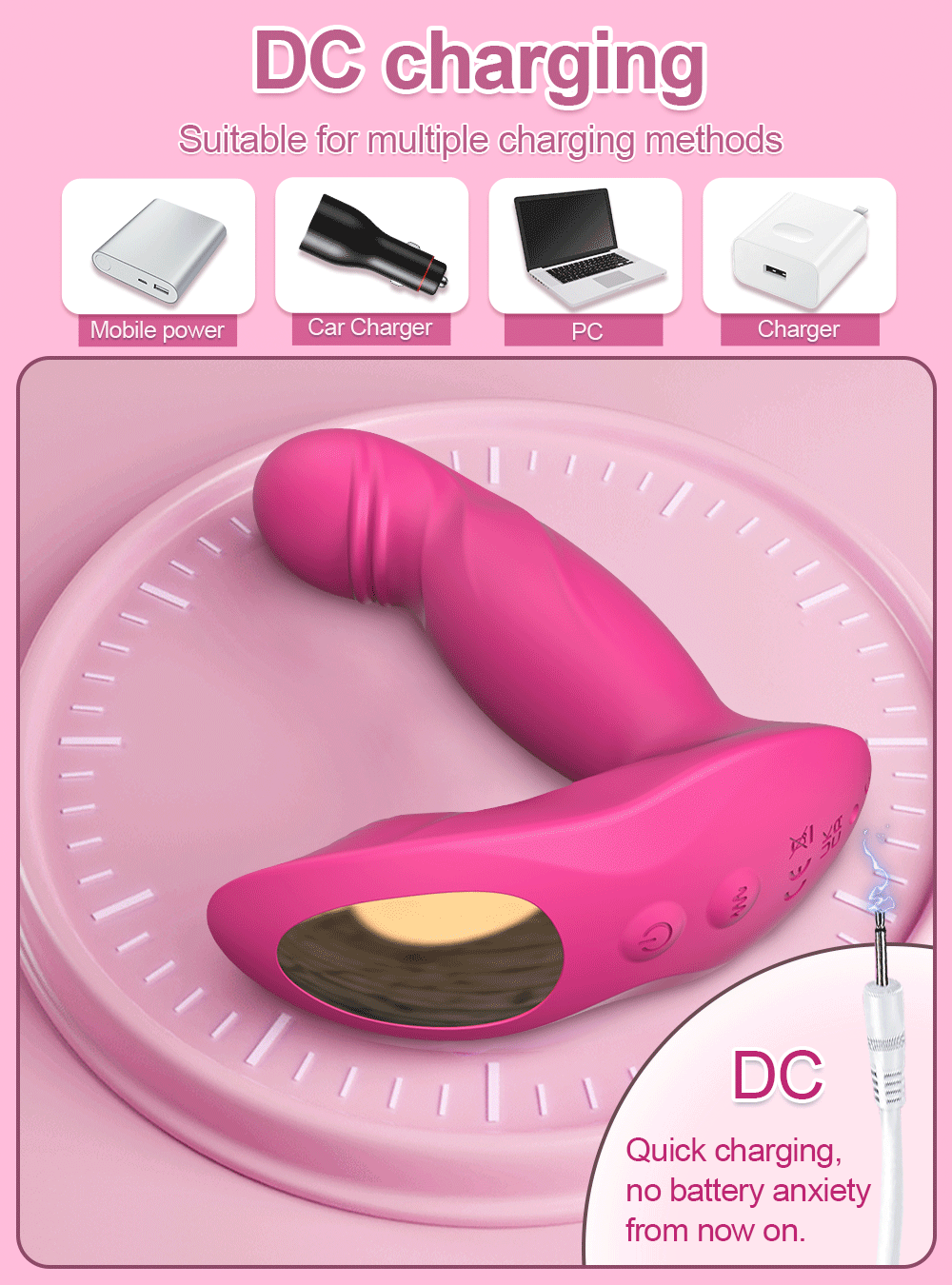 Vibrador Dual Sakura Con Aplicación