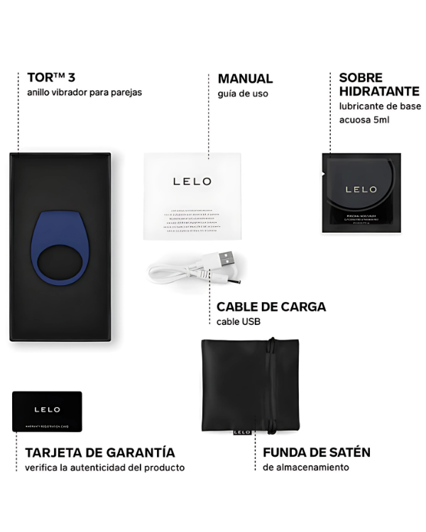 Tor Anillo De Vibración Sónica Con App