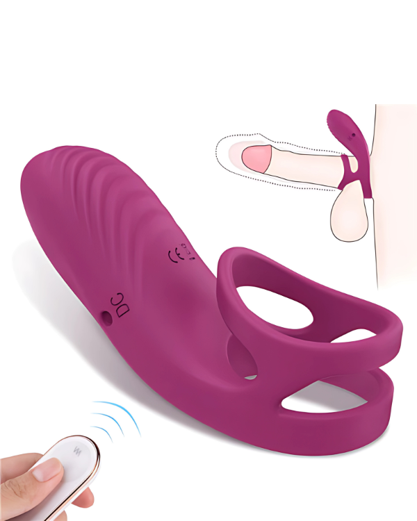 Anillo Vibrador Pasion Versátil Con Control Remoto