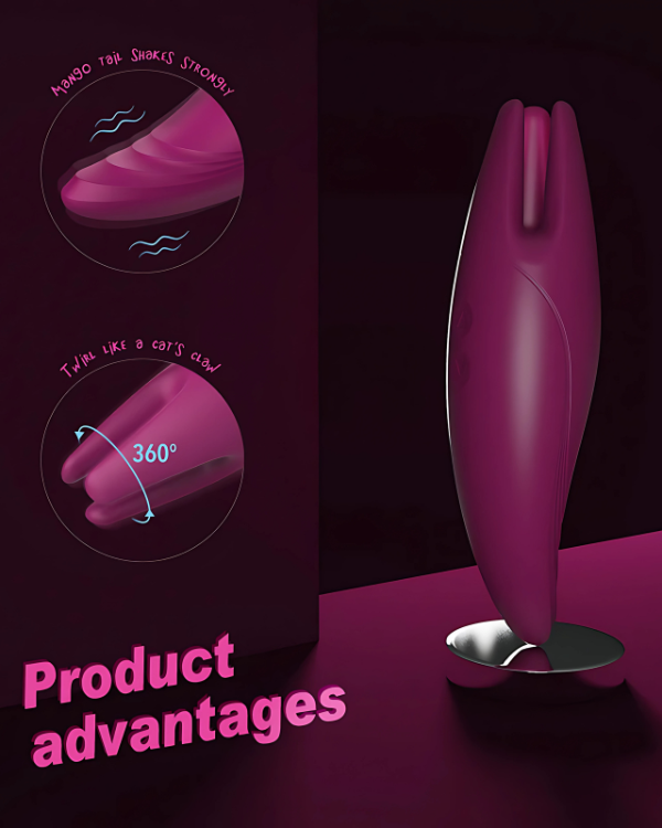 Vibrador Doble Motor Con Cabezal giratorio 360°