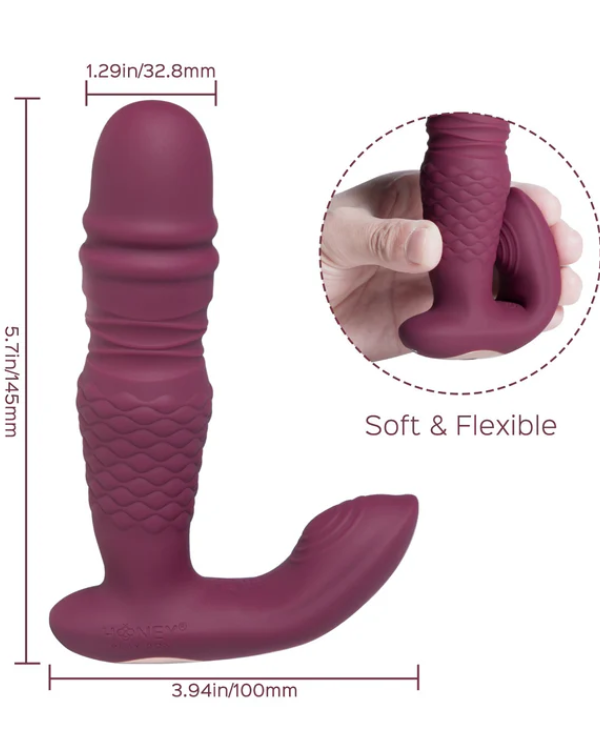 Vibrador ThrustX Con Aplicación y Movimiento
