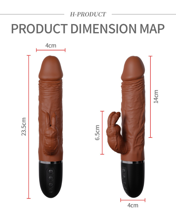 Vibrador Dual Orgasm Rabbit