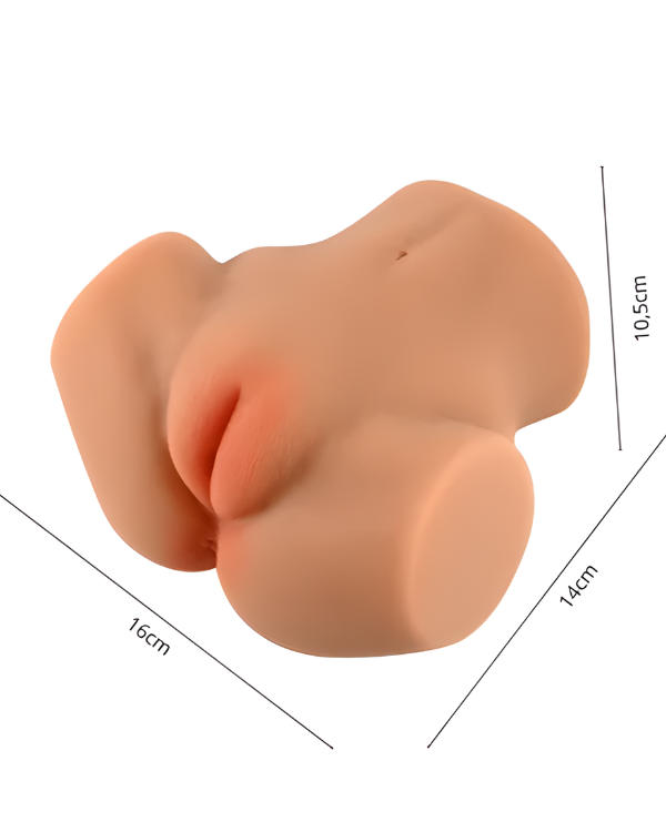 Masturbador Realista Vagina y Ano