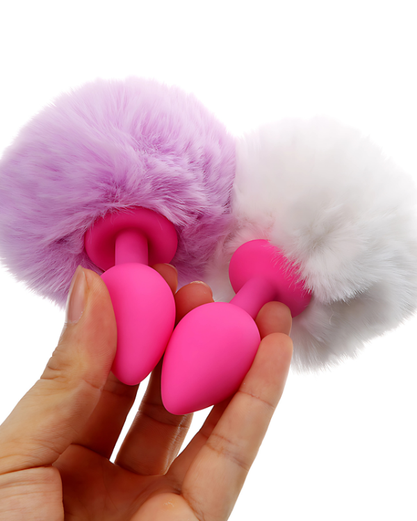 Plug Pom Pom  Silicona Suave Fantasías Salvajes
