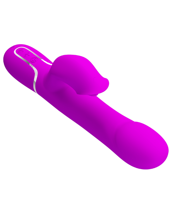 Vibrador Con Estimulador Tongue