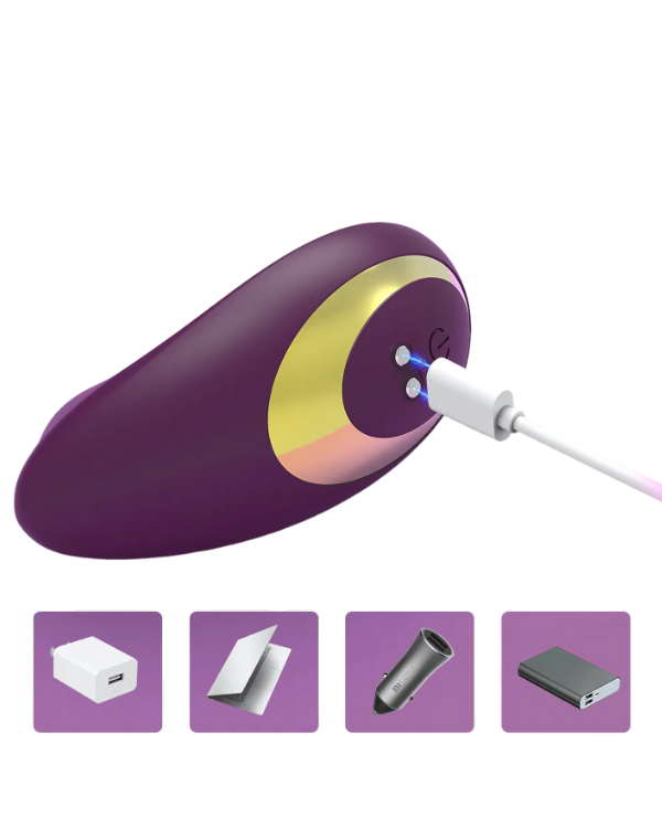 Succionador y Vibrador Secret Con Control Remoto