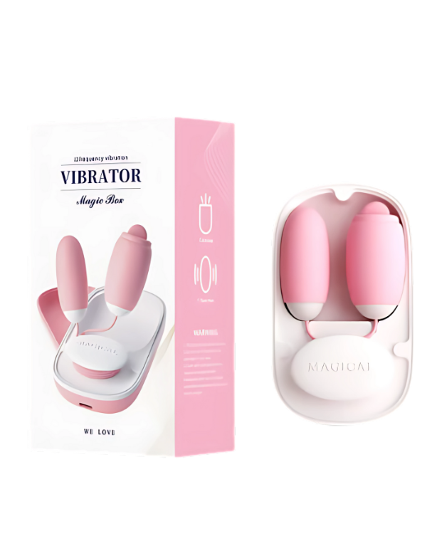 Play & Pleasure Set Vibrador y Lamedor Compacto