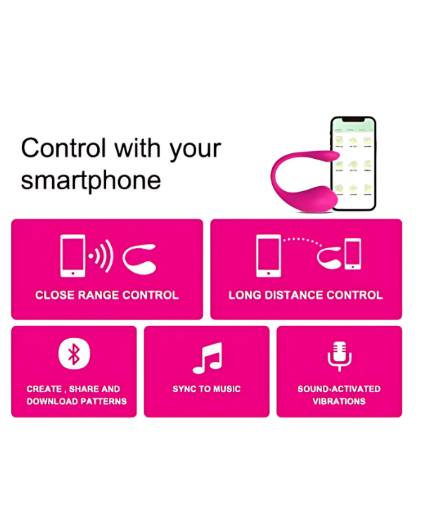 Vibrador Love Inalámbrico Con Aplicación