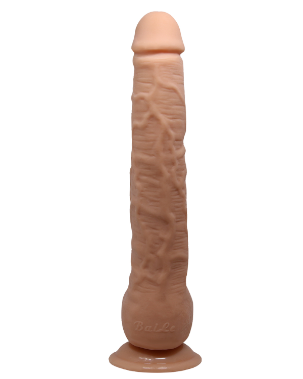 Dildo Extra Largo con Textura Realista 27 x 4,2 CM