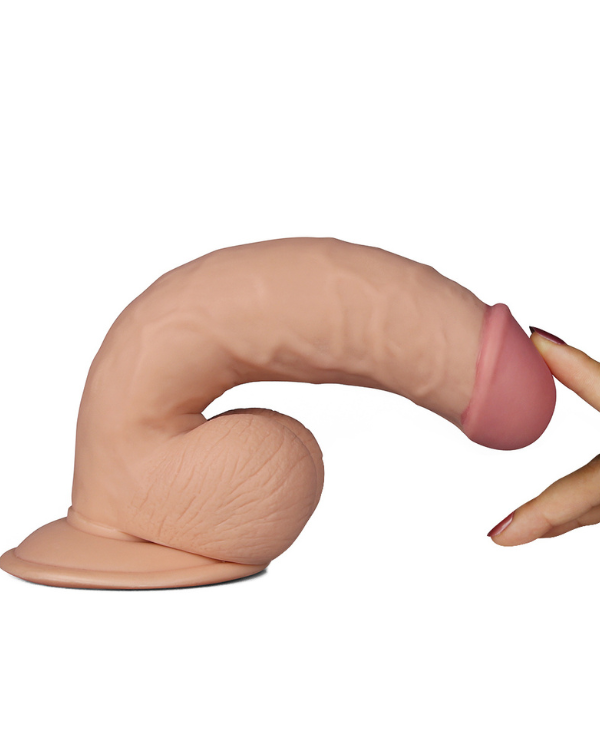 Dildo Realístico Vibrador Con Control Remoto 21Cm