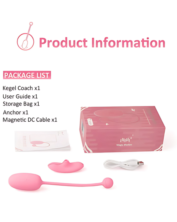 Kegel Coach Bolas Kegel Inteligentes con Control por App