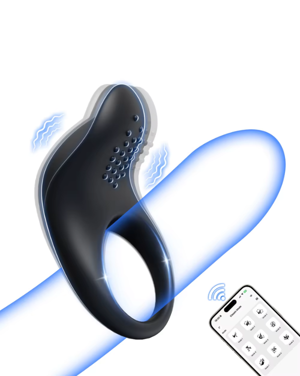Anillo Vibrador Dolphin con Control App