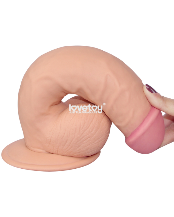 Consolador Ultra Soft Dude 20 x 4,5 CM