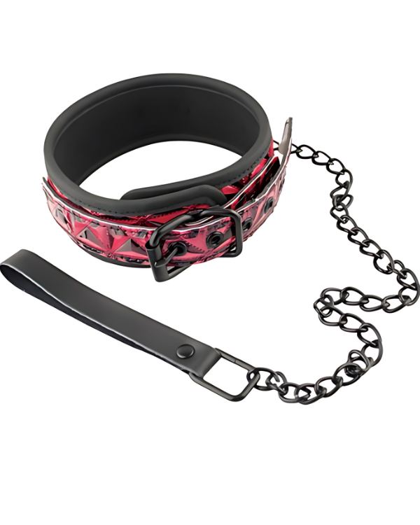 Collar Con Correa Fetish Luxury