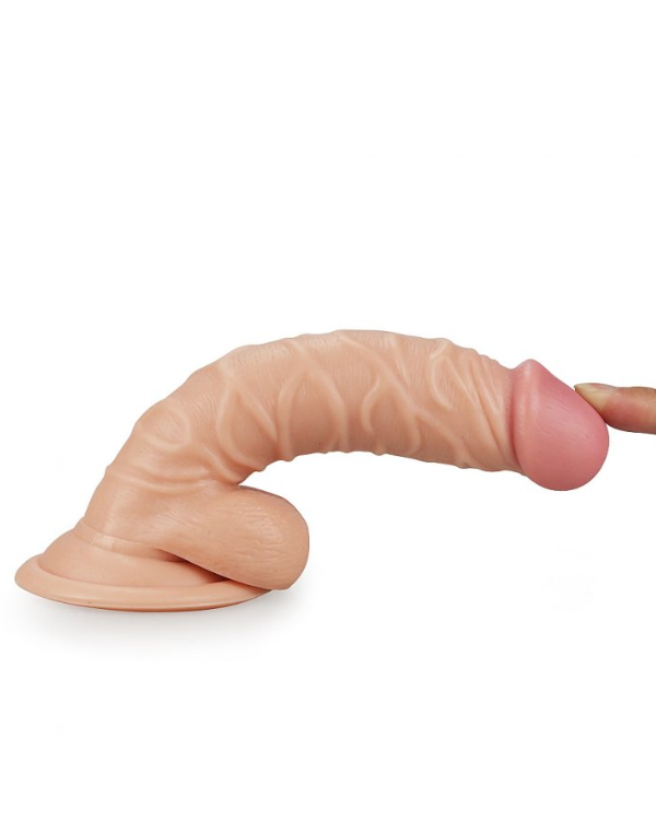 Consolador Ultra Realista con Ventosa 19 x 3,5 CM