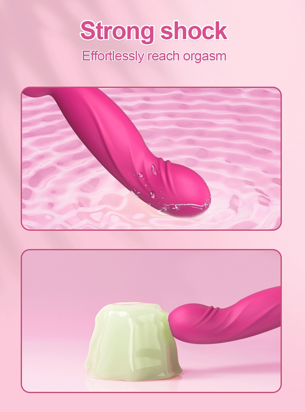 Vibrador Dual Sakura Con Aplicación