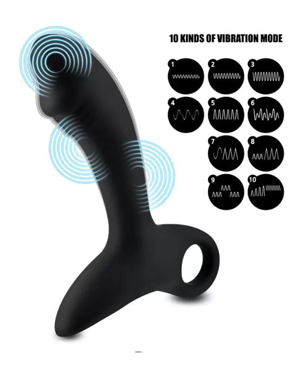 Vibrador Anal Prostatico Spartacus