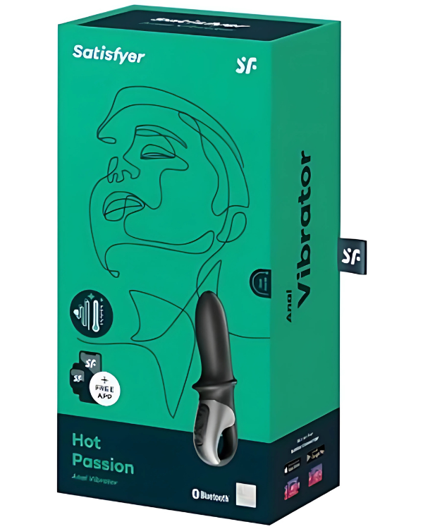 Vibrador Anal Hot Con Aplicacion