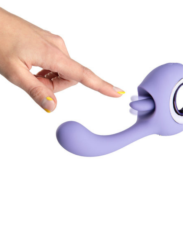 Vibrador Woo Doble Estimulación Flexible