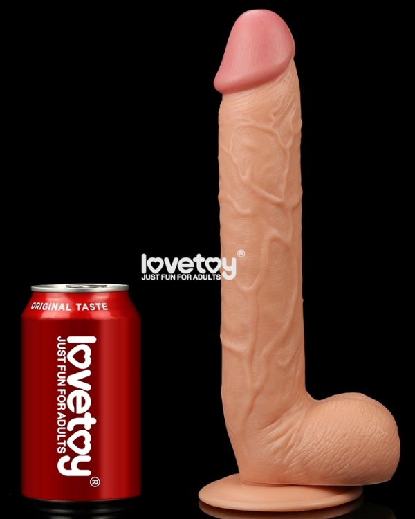 Dildo Realista King Size Premium para Placer Profundo 25.4 x 4.3