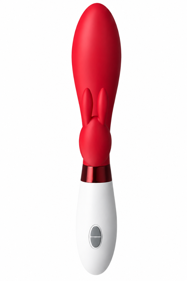Vibrador Red Velvet – Estimulación Interna y Externa
