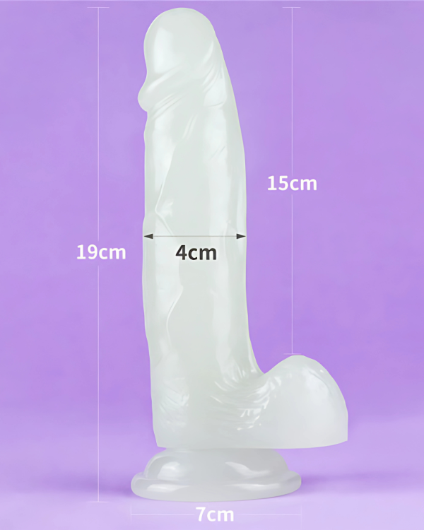 Dildo Luminiscente 19 x 4 CM