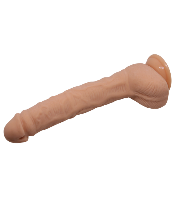 Dildo Extra Largo con Textura Realista 27 x 4,2 CM