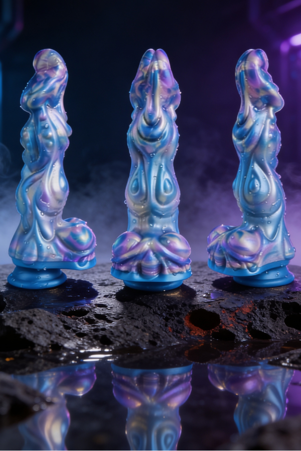 Vibrador Rotador Werewolf Knotted Con Control Remoto 25,3 x 5,3 CM