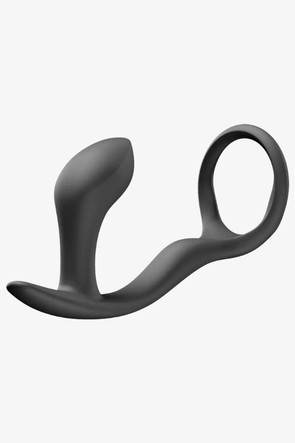 Anillo con Plug Prostático – Erección Firme y Estimulación Interna