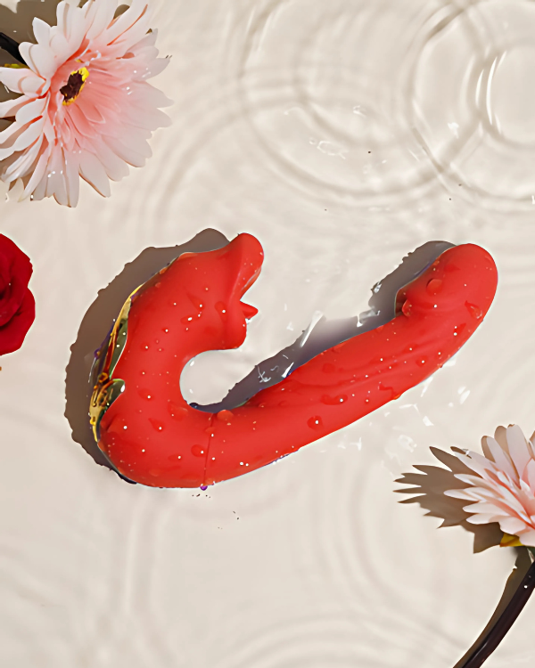 Vibrador Red Lip Triple Estimulación