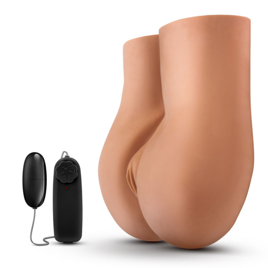 Masturbador Realista Vagina y Ano Vibrador X5 Men