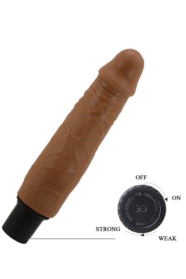 Dildo Vibrador Realístico Soft Skin 21.5 x 4 CM