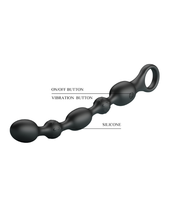 Vibrador Anal De Silicona Recargable Deleite