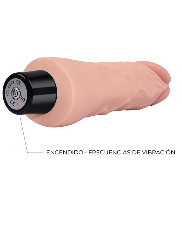 Dildo vibrador RealSoftee 18 x 3,9 CM