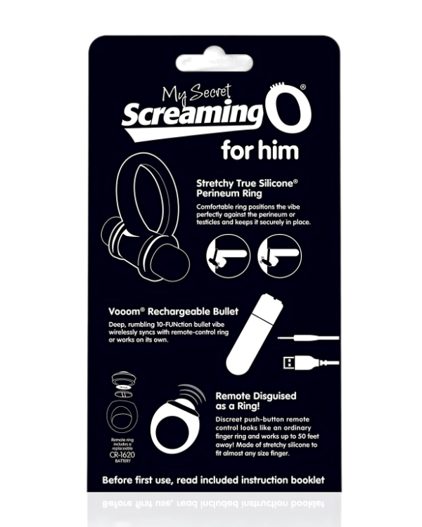 Anillo Vibrador con Control Remoto
