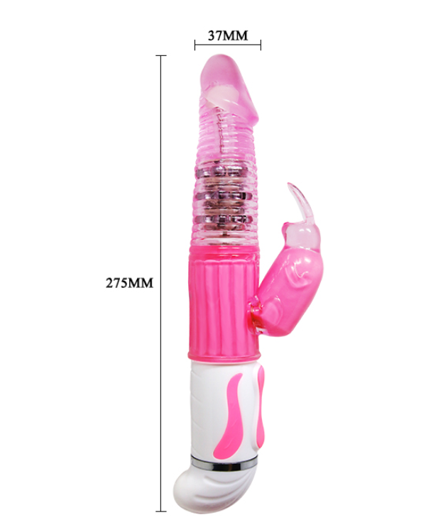 Vibrador Triple Placer Con Rotación