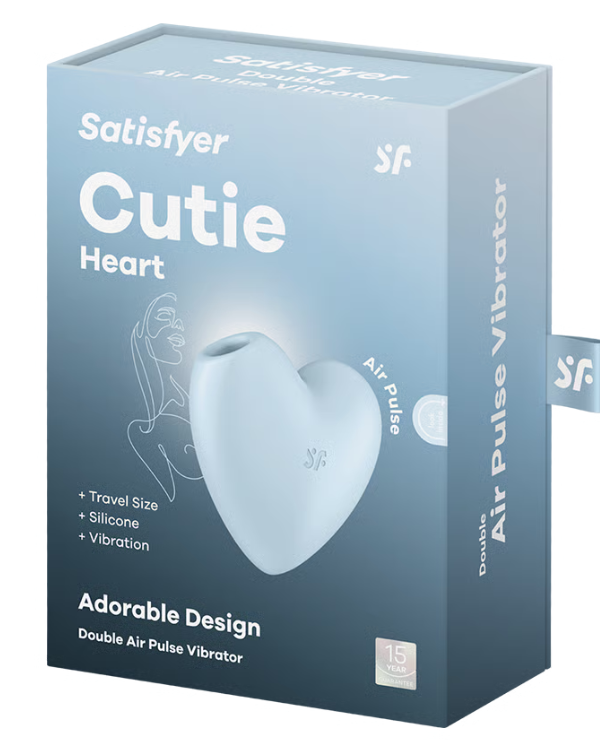 Satisfyer Cutie Estimulador Clitorial Compacto en Forma de Corazón